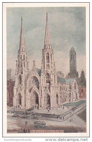 Saint Patricks Cathedral New York City New York - Churches