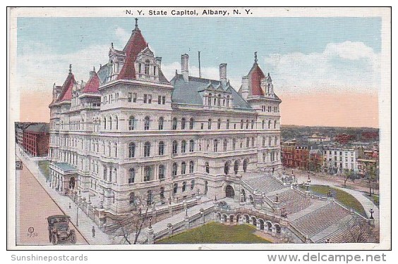 New York State Capitol Albany New York 1922 - Albany