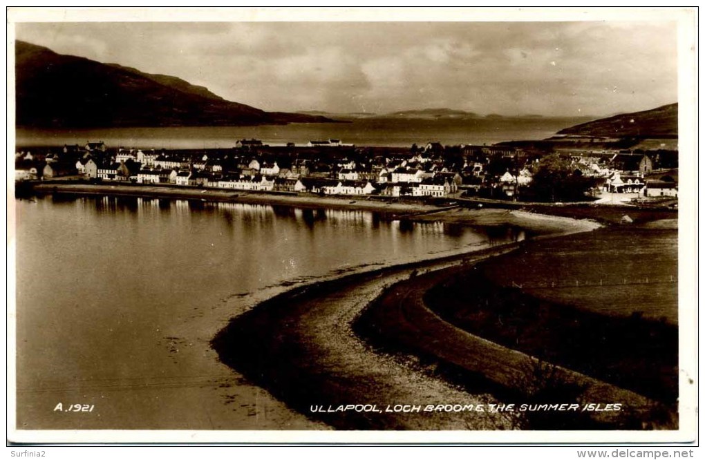 ROSS AND CROMARTY - ULLAPOOL - LOCH BROOME AND THE SUMMER ISLES RP  Rac24 - Ross & Cromarty