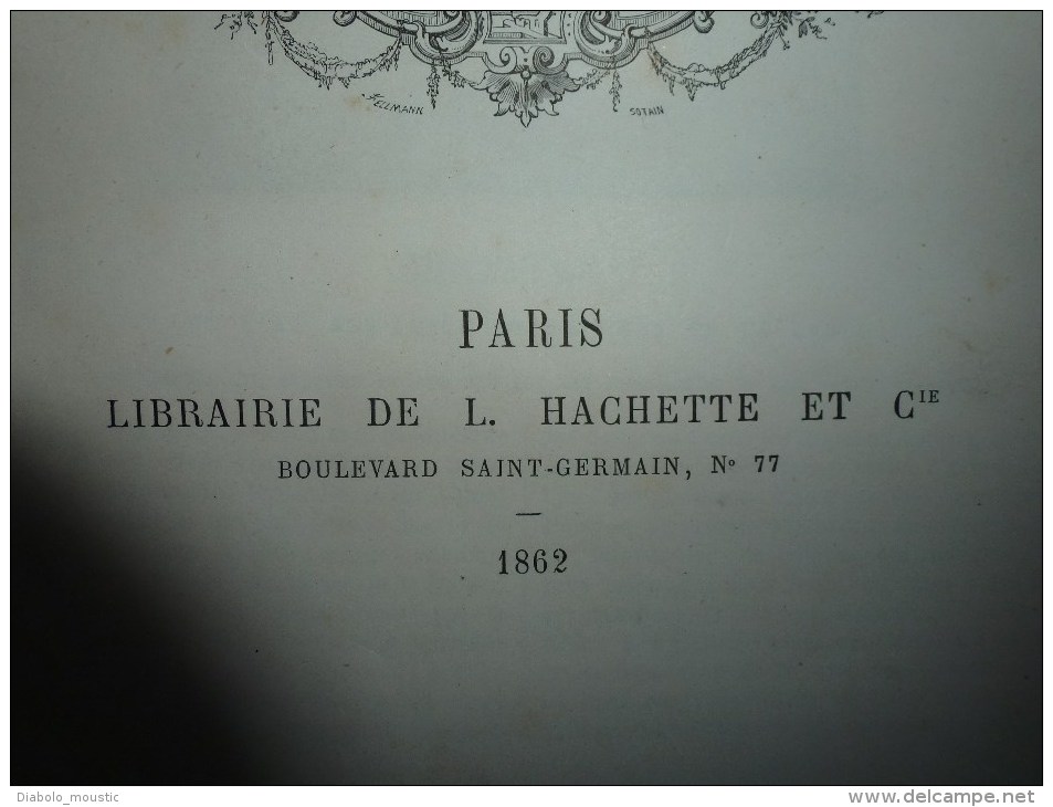 1862 HISTOIRE POPULAIRE de la FRANCE     enrichi de nombreuses gravures sur bois