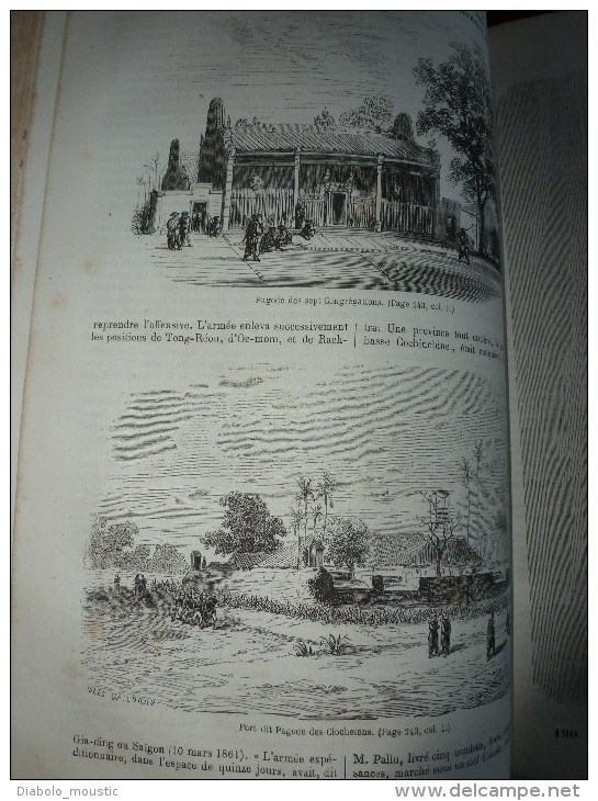 1866 Tome 4e  HISTOIRE POPULAIRE de la FRANCE    Lahure,      enrichi de nombreuses gravures sur bois