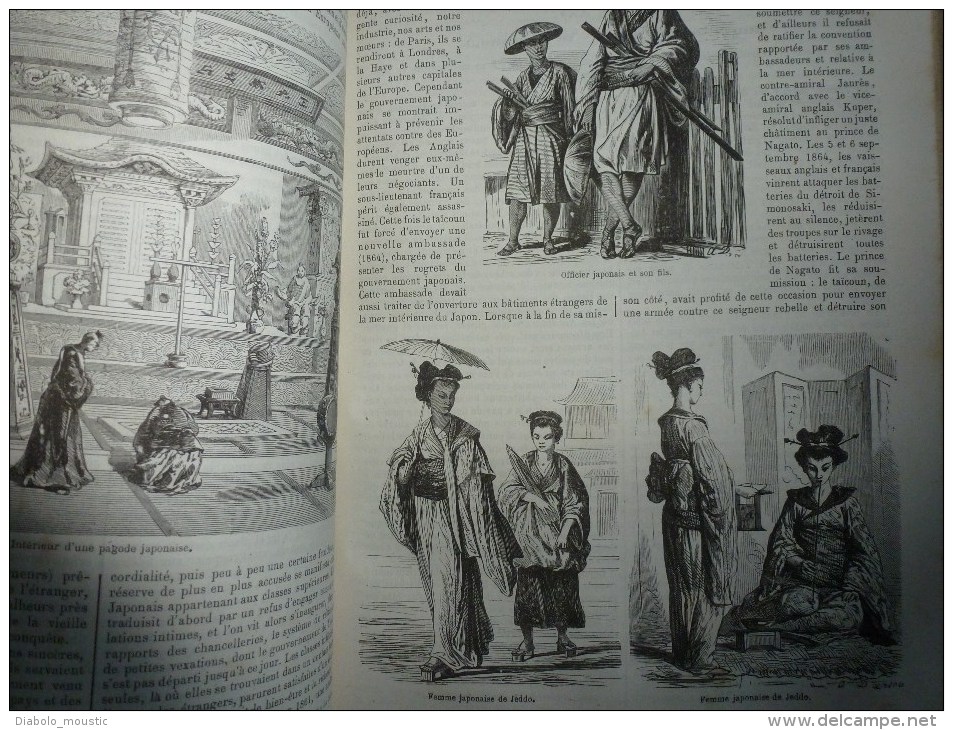 1866 Tome 4e  HISTOIRE POPULAIRE de la FRANCE    Lahure,      enrichi de nombreuses gravures sur bois