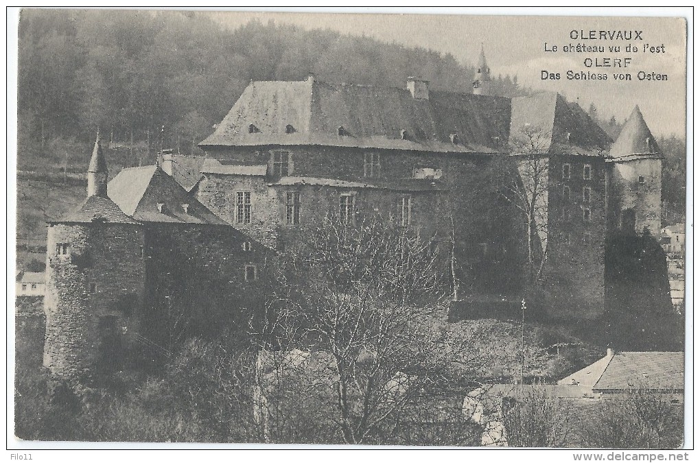 CLERVAUX  Le Chàteau Vue De L¨est  P. Houstrass - Clervaux