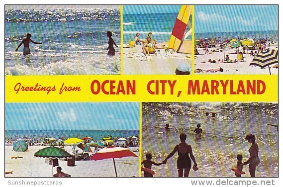 Greetings From Ocean City Maryland - Ocean City