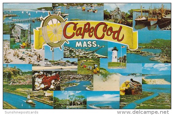 Cape Cod Is Famous  For Its Fine Beaches Cape Cod Massachusetts - Cape Cod