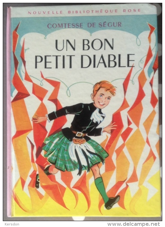 Un Bon Petit Diable - Contesse De Ségur - 6 - Bibliothèque Rose De 1966 - Bibliotheque Rose