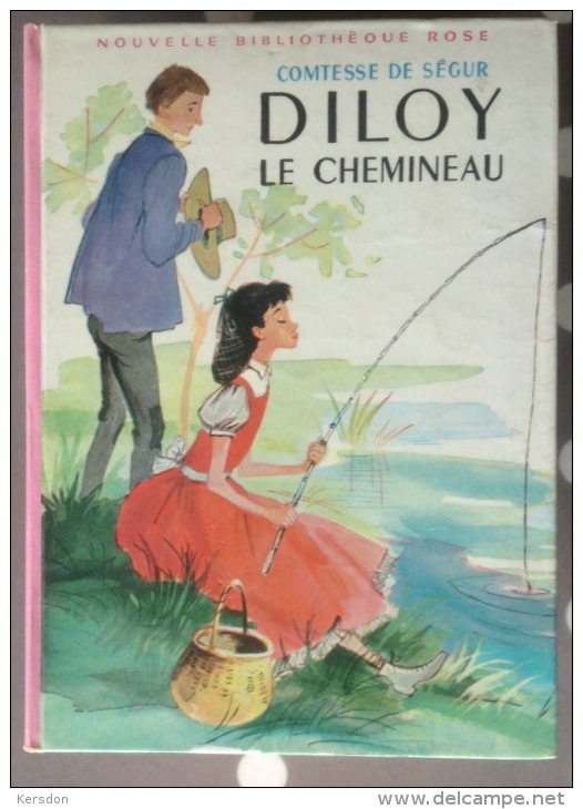 Diloy Le Chemineau - Contesse De Ségur - 17 - Bibliothèque Rose De 1960 - Bibliotheque Rose