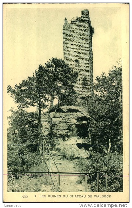 LES RUINES DU CHATEAU DE WALDECK - Other & Unclassified