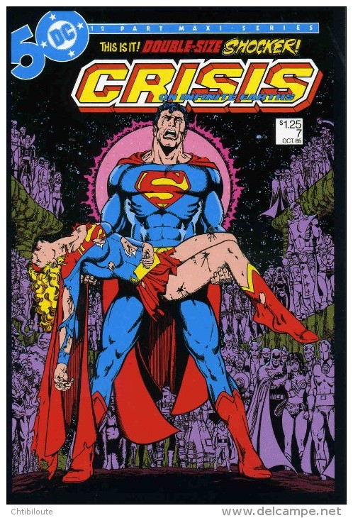 BANDES DESSINEES   /  ´  CRISIS    "  ED  DC COMICS     CPM / CPSM  9 X 14 - Comicfiguren