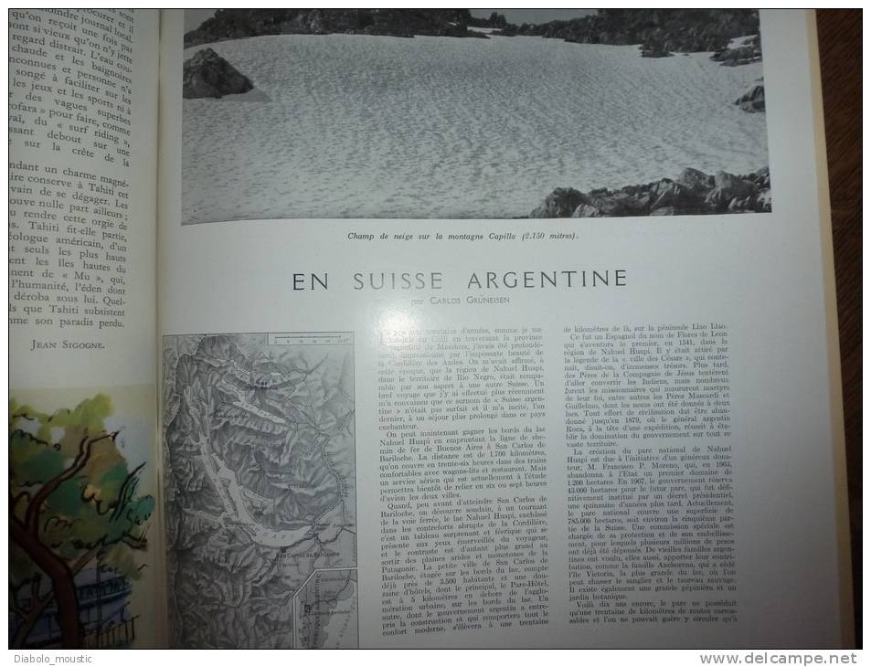 N° 4998 du 17 décembre 1938 : Les épaves de guerre 20 ans après ; TAHITI ; Argentine ; Le culte des ancêtres au NIGERIA