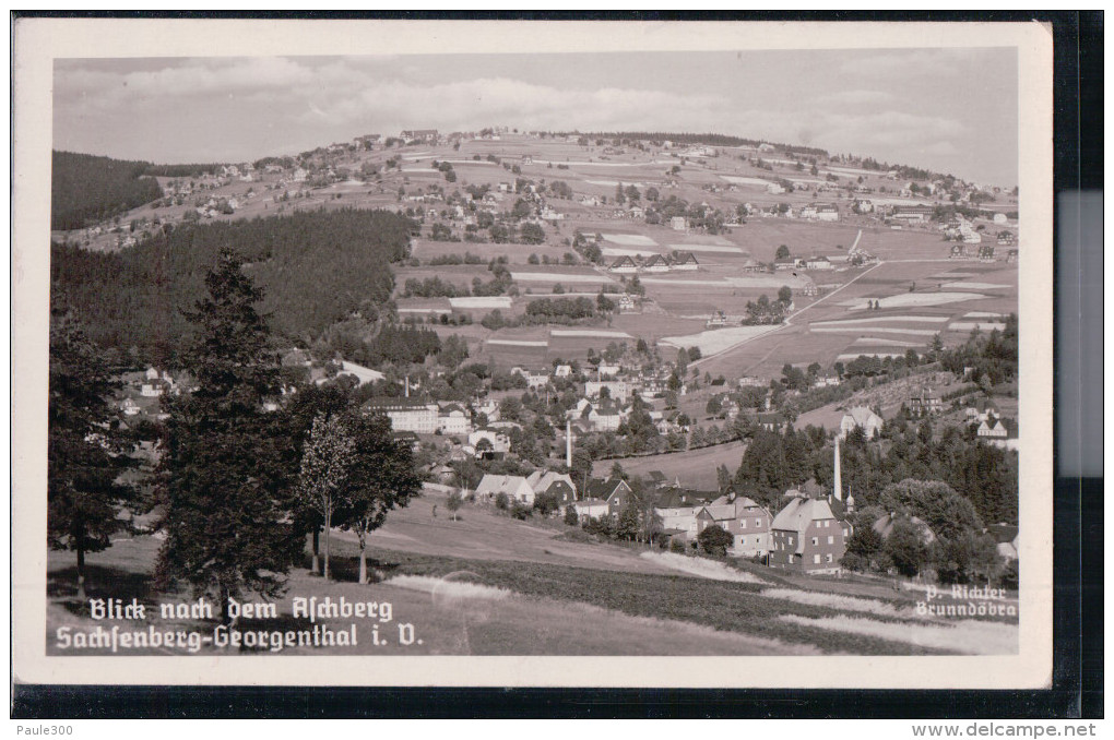 Klingenthal - Sachsenberg-Georgenthal - Blick Zum Aschberg - Klingenthal