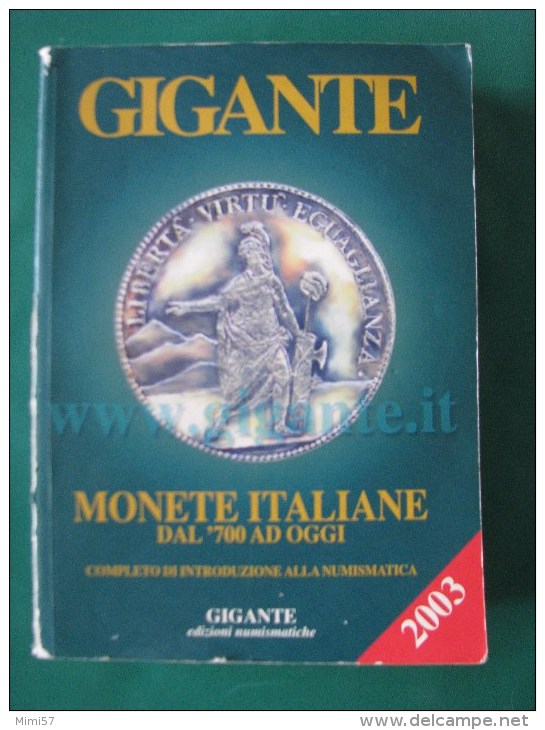 Catalogue Monnaies ITALIE / GIGANE 2003 - Boeken & Software