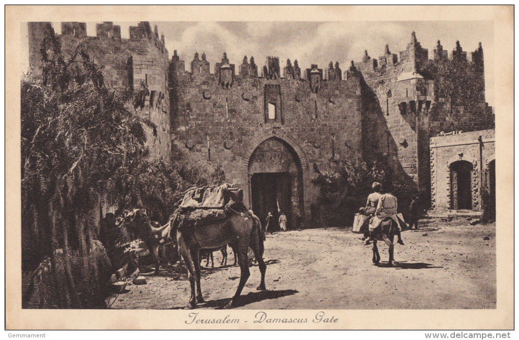 JERUSALEM - DAMASCUS GATE - Palestine