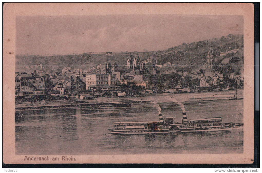 Andernach - Der Dom Und Der Rhein - Andernach