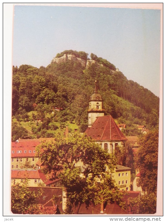 Konigstein Festung Und Stadt - Koenigstein (Saechs. Schw.)