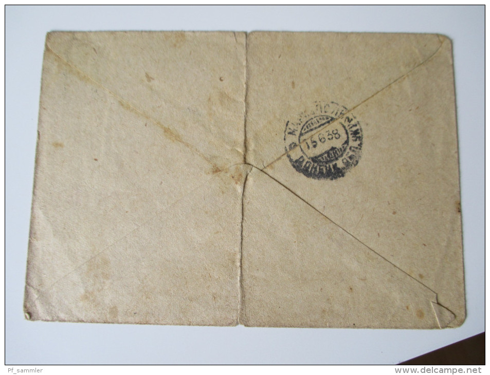 Sowjetunion 1938 Alter Beleg / Brief. Old Letter From 1938 - Covers & Documents