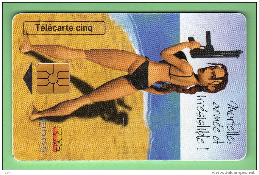 GN454 Lara Croft *** 09/98 *** Les Scans Representent La Carte En Vente *** (5815) - 5 Units