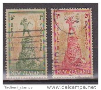 New Zealand, 1945, Health, SG 665 - 666, Used - Usati