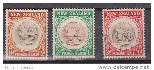 New Zealand, 1955, Health, SG 742 - 744, Used - Used Stamps