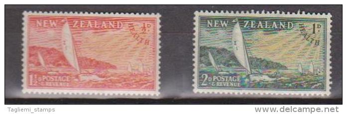 New Zealand, 1951, Health, SG 708 - 709, Mint Hinged - Nuevos