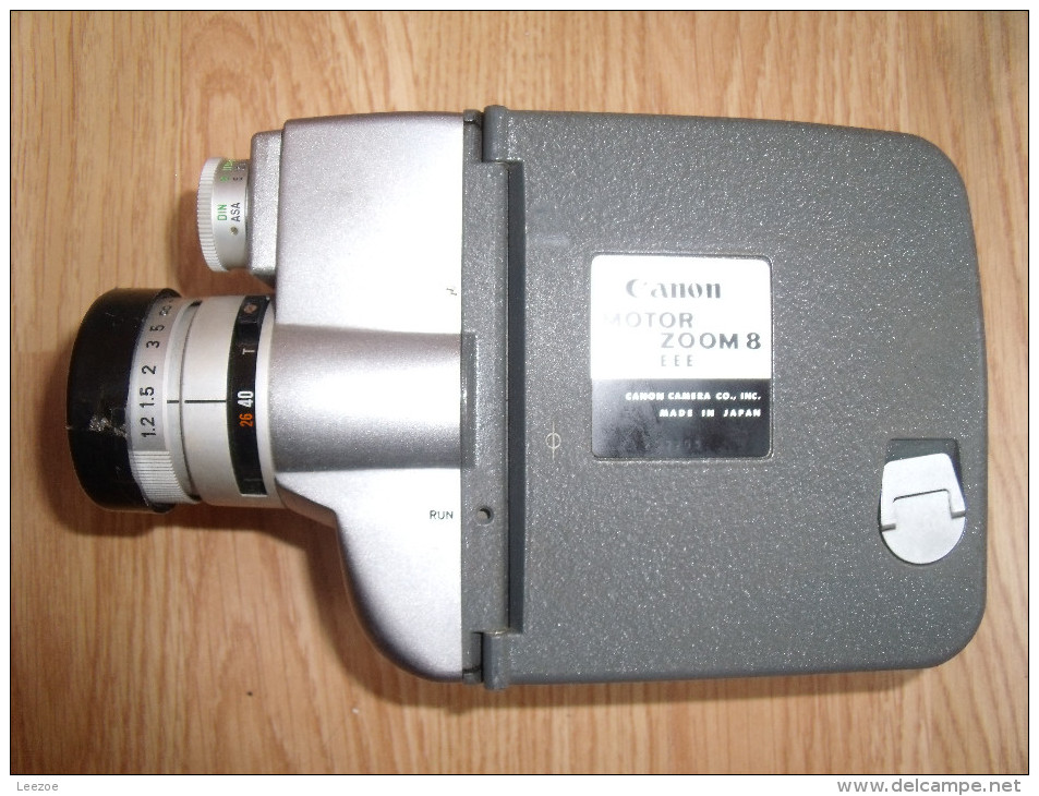 CAMERA PORTATIVE CANON, Caméra CANON MOTOR ZOOM 8 EEE, Made In Japan - Altri