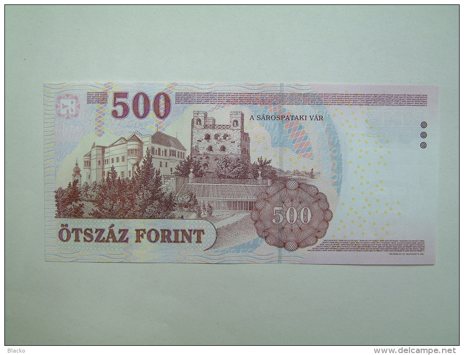 % Banknote - Hungary - 500 HUF - 2010 UNC - EE - Ungheria