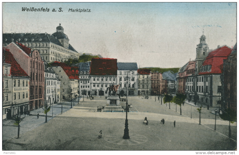 ALLEMAGNE - WEISSENFELS - Marktplatz - Weissenfels