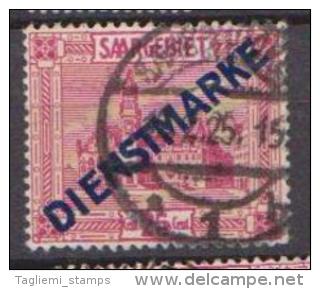 Saar, 1923, Mi 14, Type I, Used - Oblitérés