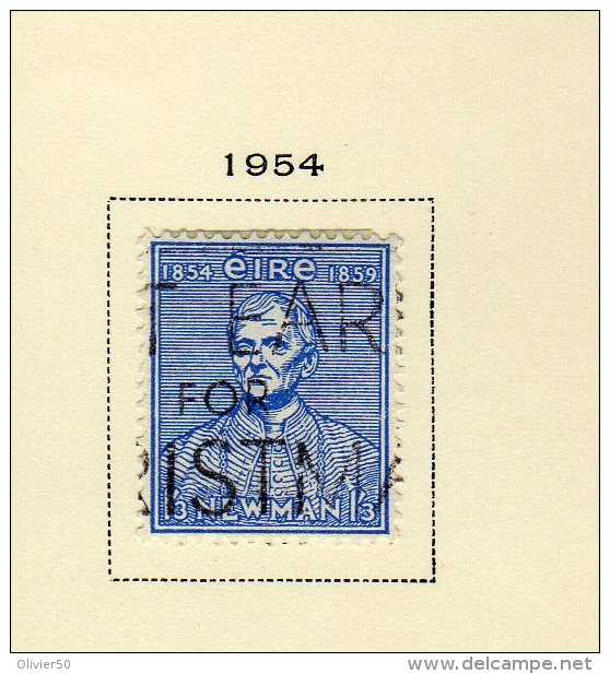 Irlande (1954)  "Cardinal Newman"   Oblitérés - Used Stamps