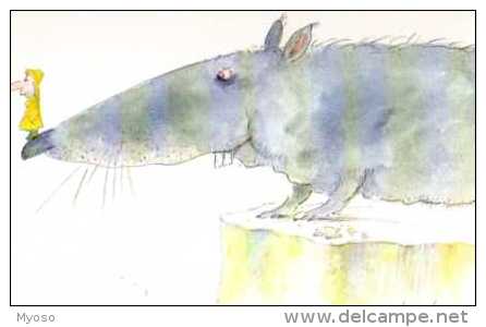 DECLOZEAUX A La Pointe Du Rat, Rat Geant, Homme Minuscule Nouvelles Images 1981 - Desclozeaux