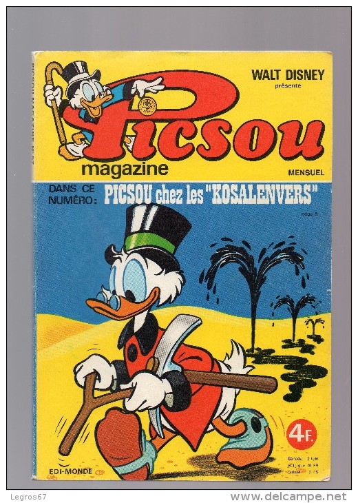 PICSOU MAGAZINE N° 57 1976 - Picsou Magazine