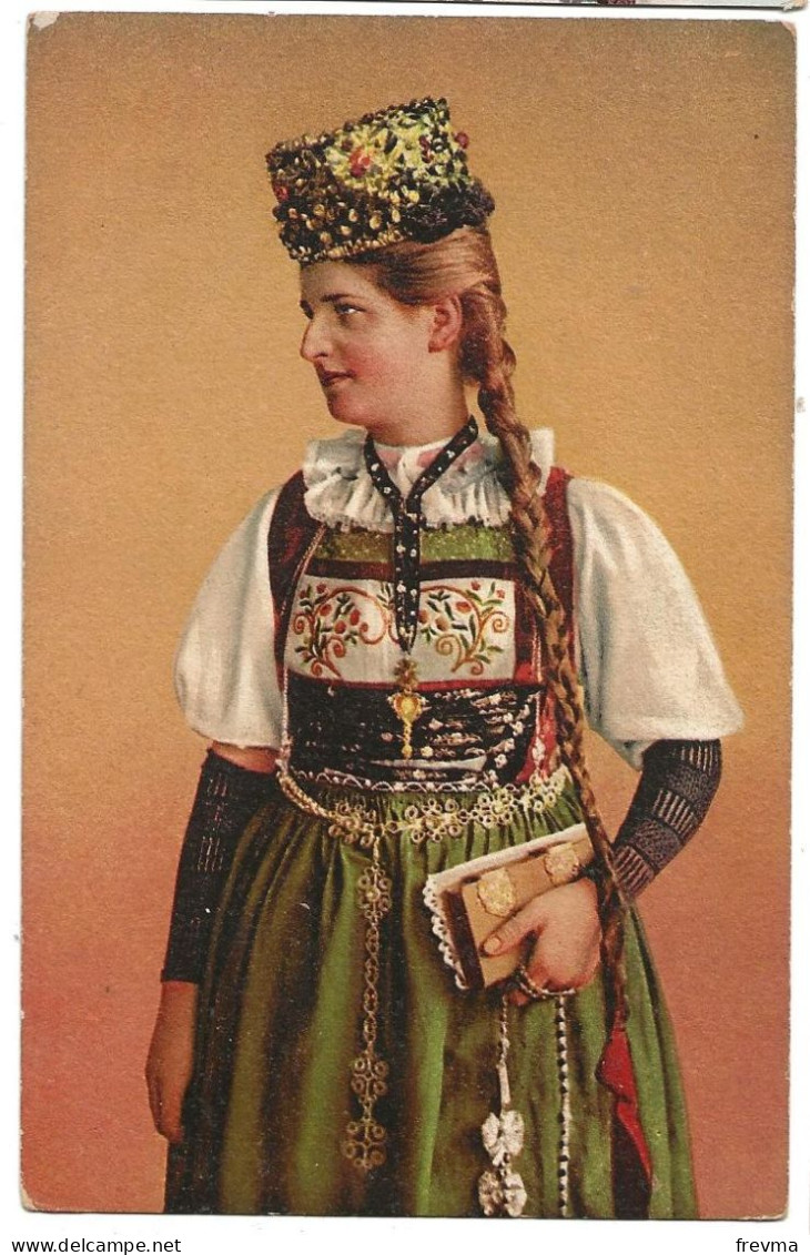 Luzern Braut Aus Sursee Costume De Femme - Sursee