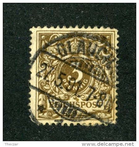 10214  Reich 1891 ~ Michel #45   ( Cat.€3. ) - Offers Welcome. - Oblitérés