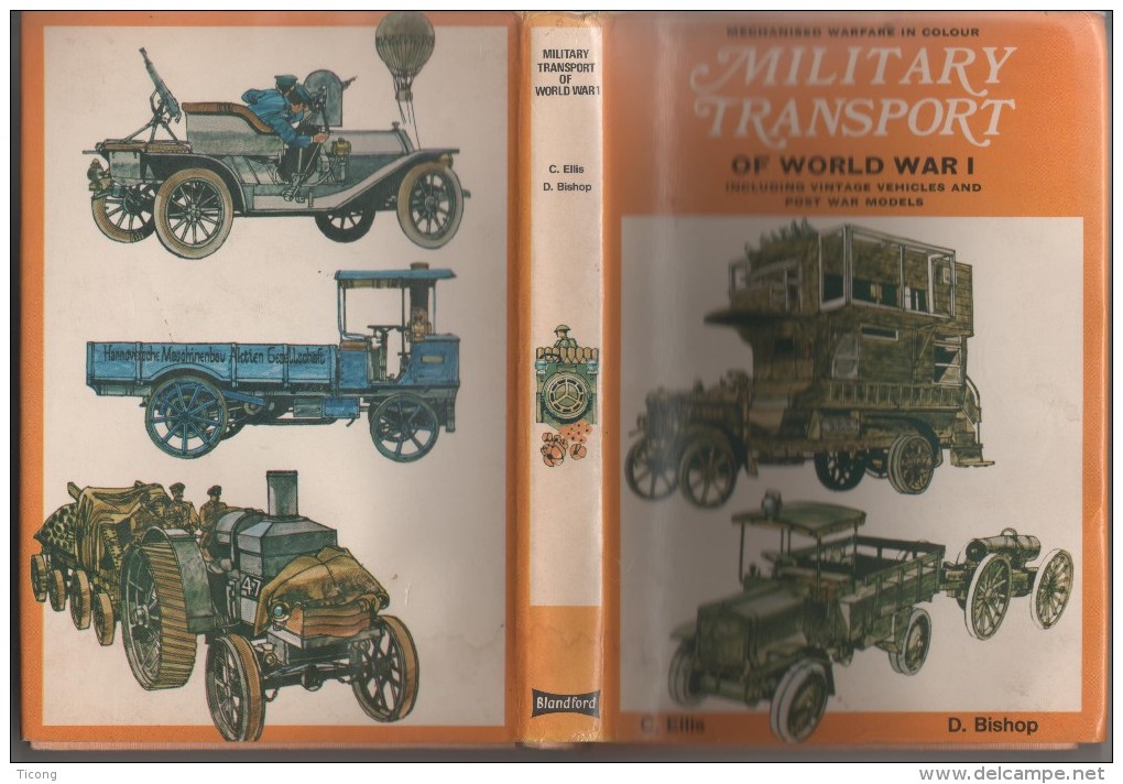 MILITARIA TRANSPORT MILITAIRE 1857 1940 TOME 1 - MILITARY TRANSPORT OF WORLD - ILLUSTRATIONS VOIR LES SCANNERS - Anglais