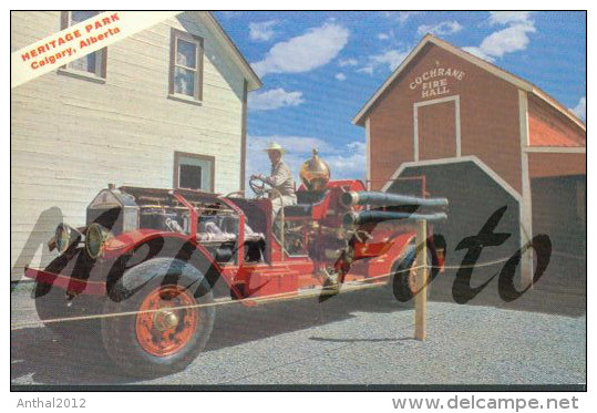 Heritage Park Calgary, Alberta, Canada Fire Engine Feuerwehr - Calgary