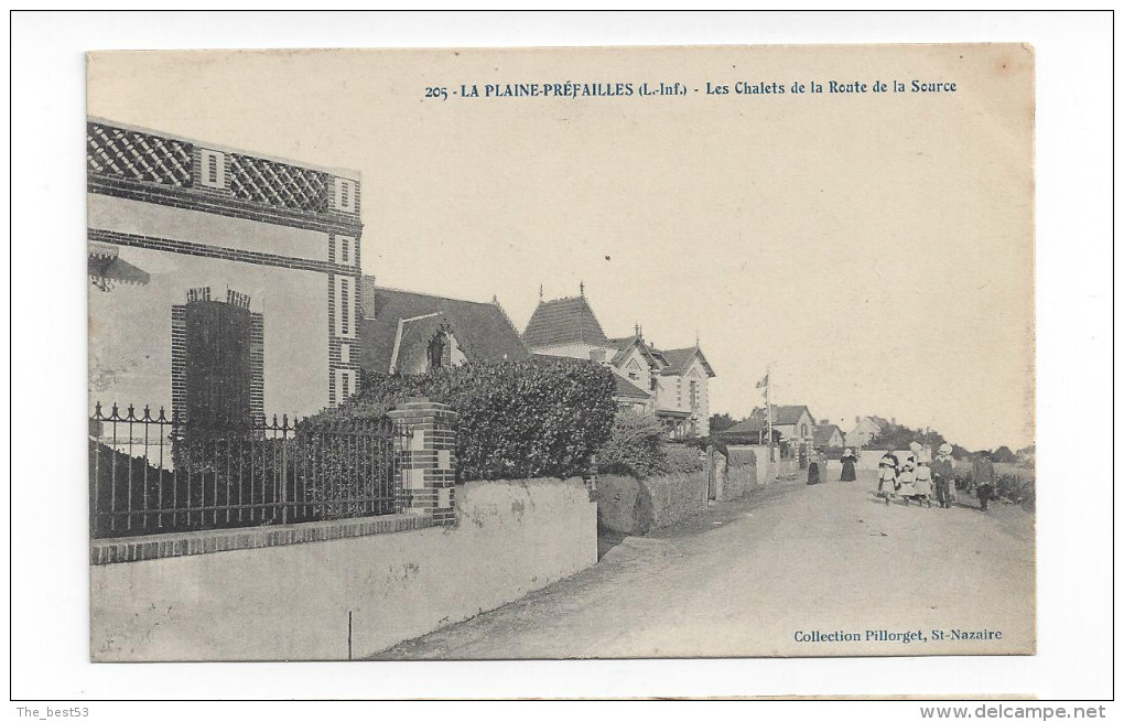 205  -  La Plaine Préfailles  -  Les Chalets De La Route De La Source - Préfailles