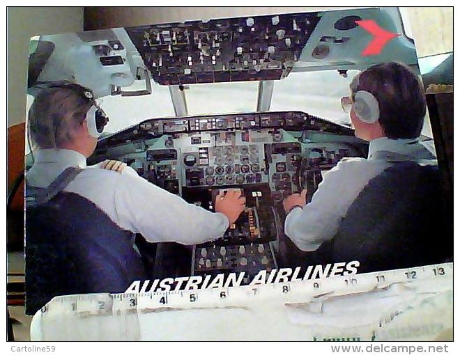 AUSTRALIA AEREO  AVION AUSTRALIAN AIRLINES CABINA E PILOTI N1990  EK6232 - 1946-....: Moderne