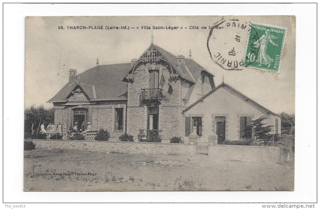 89  -  Tharon Plage  -  Villa Saint Léger, Côté De La Mer - Tharon-Plage