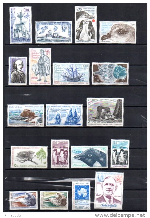 Années 79-80-81 Complètes, Entre 79 / 94** + PA 56 / 70**, Cote 76 €, - Unused Stamps