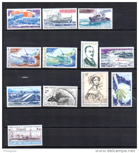 Années 79-80-81 Complètes, Entre 79 / 94** + PA 56 / 70**, Cote 76 €, - Unused Stamps