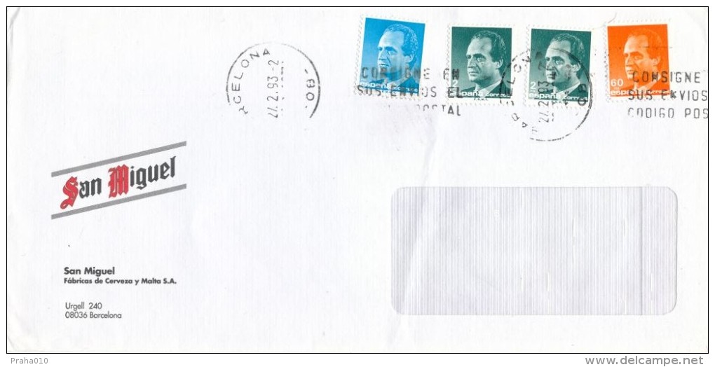 I5427 - Spain (1993) Barcelona - Cartas & Documentos