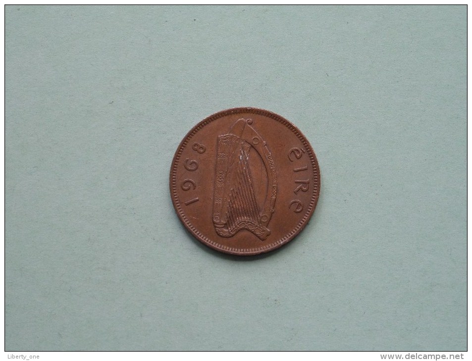 1968 - 1 Penny / KM 11 ( For Grade, Please See Photo ) !! - Irlande
