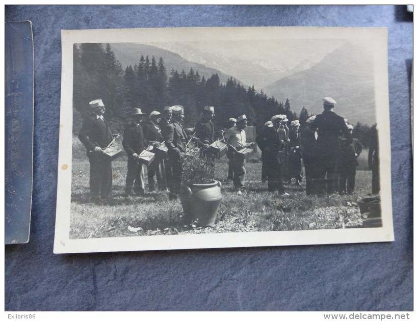 Prey-Contant ? 1937 Orchestre En Montagne CP Photo Ancienne  ; Ref 015 - Photos