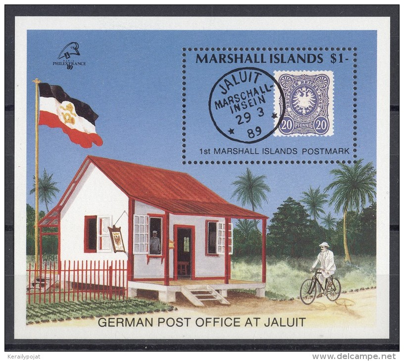 Marshall Islands - 1989 Postal History Block (2) MNH__(TH-13818) - Marshall Islands