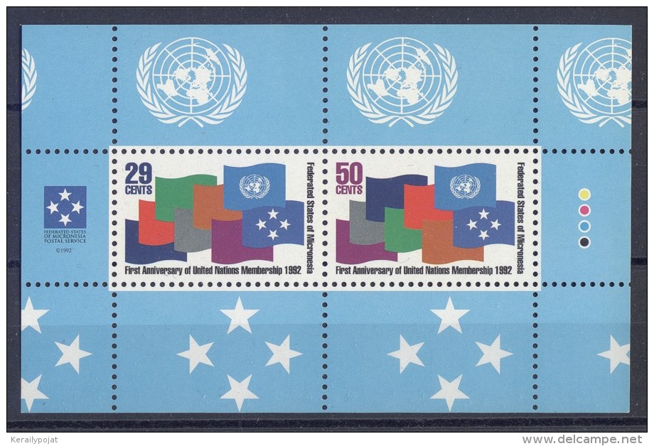 Micronesia - 1992 UNO Block MNH__(TH-13895) - Micronésie