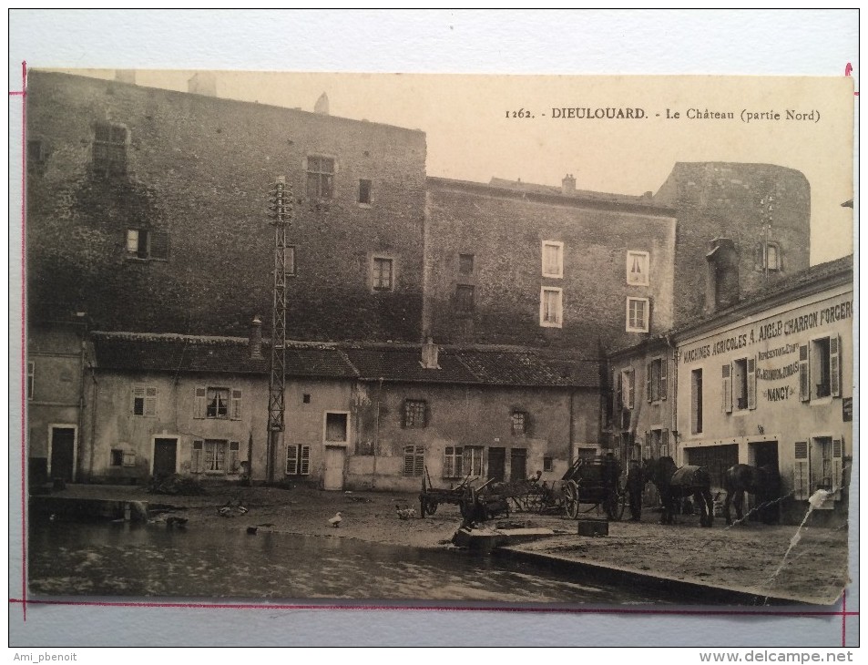 DIEULOUARD, Le Château (partie Nord), Guerre 14, Magasin Matériel Agricole - Dieulouard