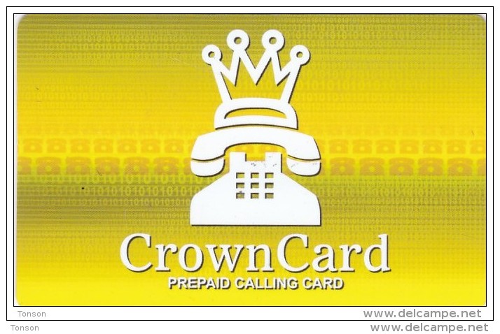 Norway,  Prepaid Card I, CrownCard, 2 Scans.   Also Denmark. - Norwegen