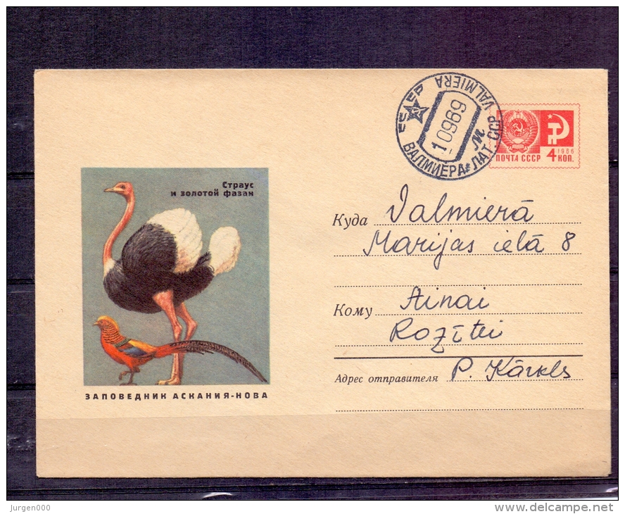 Noyta CCCP - Valmiera 10/9/1989  (RM4294) - Ostriches