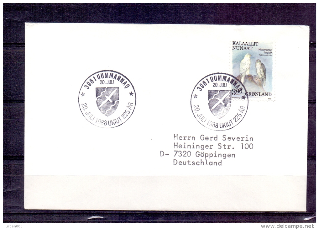 Grönland - Ukiut 225 Är - UUmmannaq 20/7/1988 (RM4306) - Marine Web-footed Birds