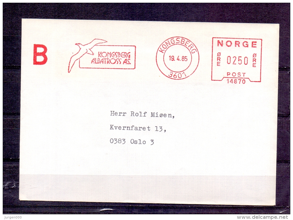 Norge - Kongsberg Albatross As. - Kongsberg 19/4/1985  (RM4312) - Albatros